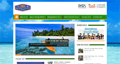 Desktop Screenshot of amazingtours.com.bd